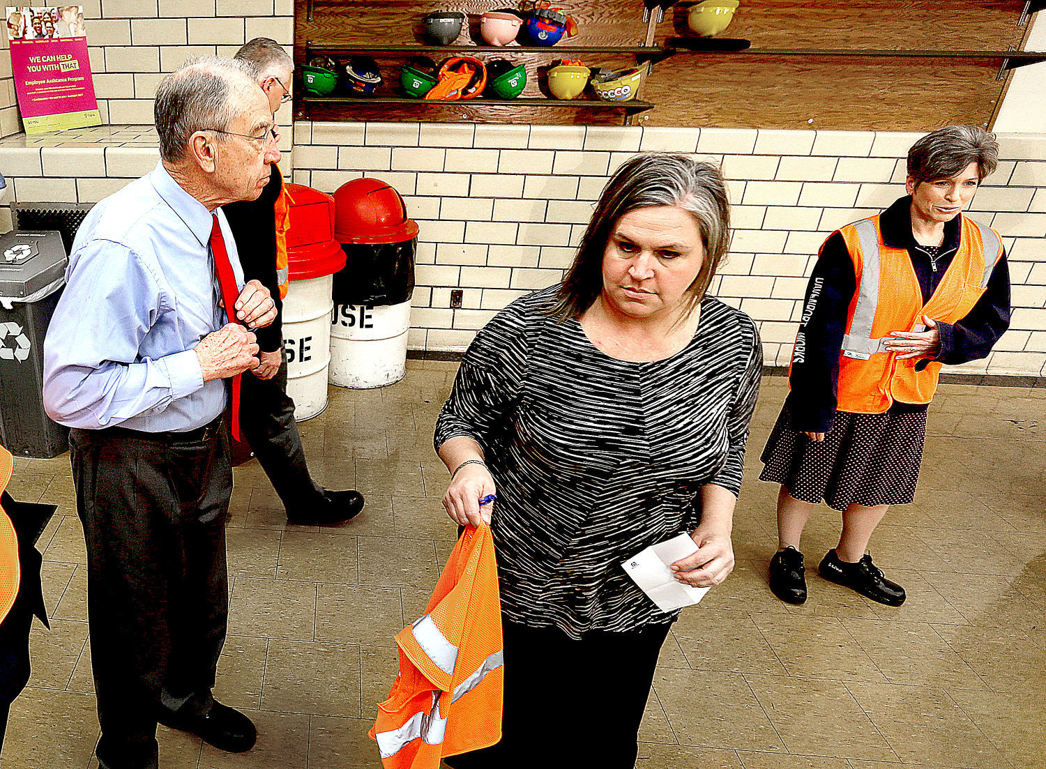 U.S. Sens. Chuck Grassley and Joni Ernst